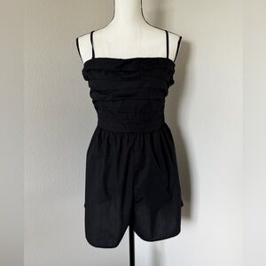 Abercrombie & Fitch Black Convertible Strap Romper